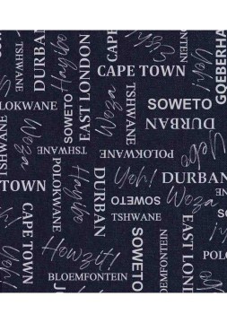 SOUTH AFRICAN CITIES AND GREETINGS